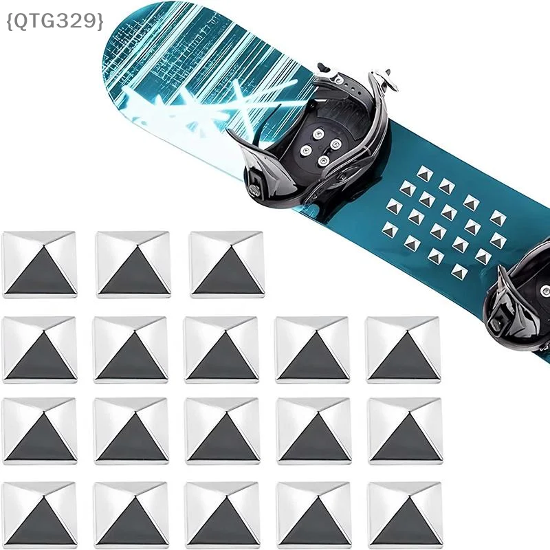 【QTG329】10Pcs Snowboard Stomp Pad Non-Slip Pentagram Studs - Grip Traction Pads for Edgy Style Ski Binding Board【WQ】
【QTG329】10Pcs Snowboard Stomp Pad Non-Slip Pentagram Studs - Grip Traction Pads for Edgy Style Ski Binding Board【WQ】