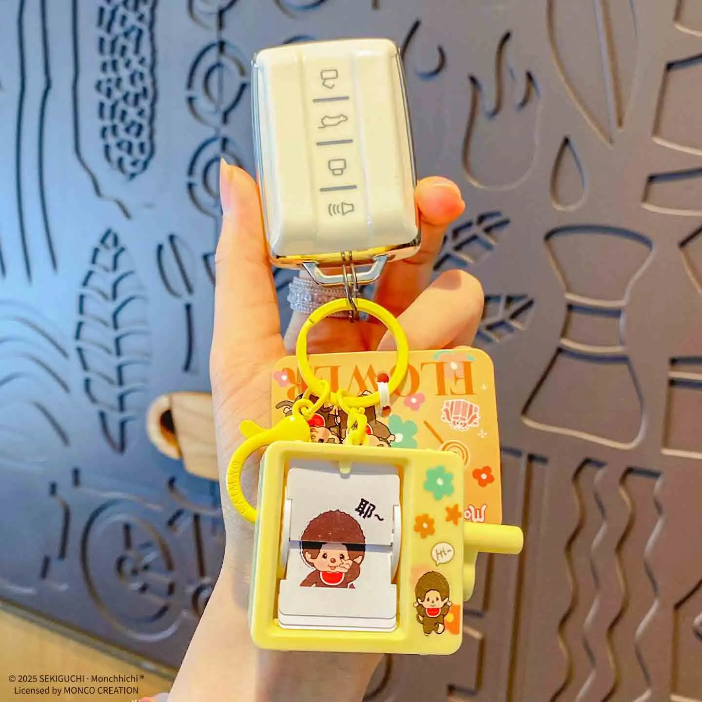 New Mengqiqi Keychain Bag Pendant Car Decoration Pendant Hand Flip Machine Keychain Creative Toy Stress Relief Gift
New Mengqiqi Keychain Bag Pendant Car Decoration Pendant Hand Flip Machine Keychain Creative Toy Stress Relief Gift