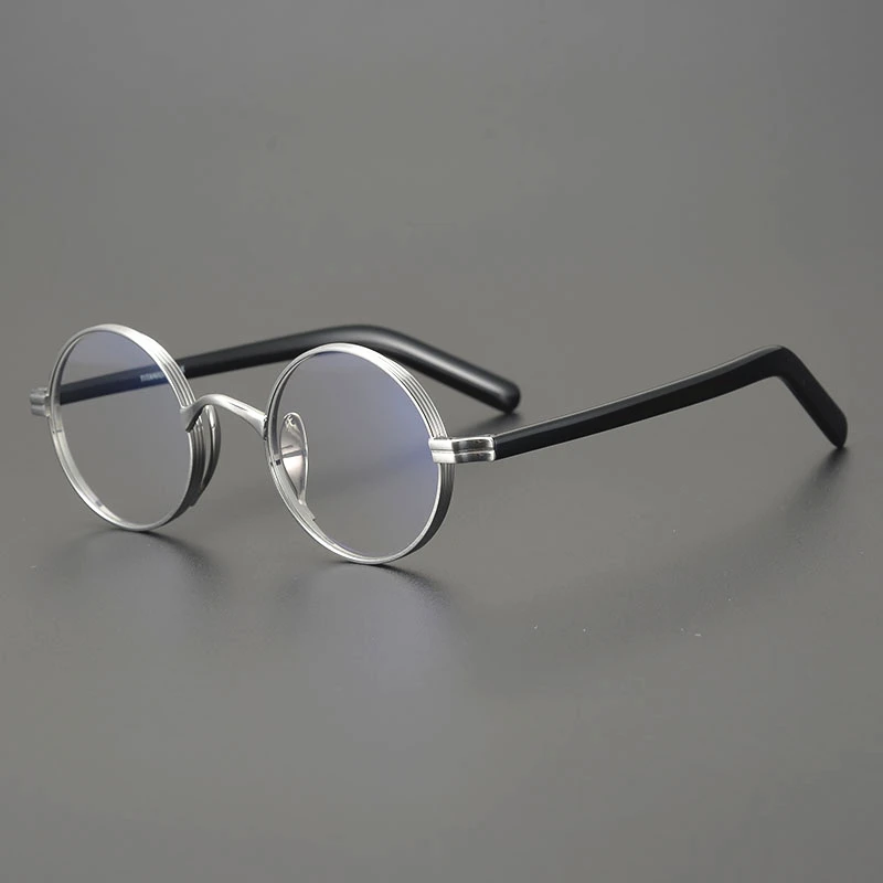 High Quality Vintage Round Titanium Glasses Men Handmade Eyeglasses Frame Women Optical Myopia Prescription Eyewear
High Quality Vintage Round Titanium Glasses Men Handmade Eyeglasses Frame Women Optical Myopia Prescription Eyewear