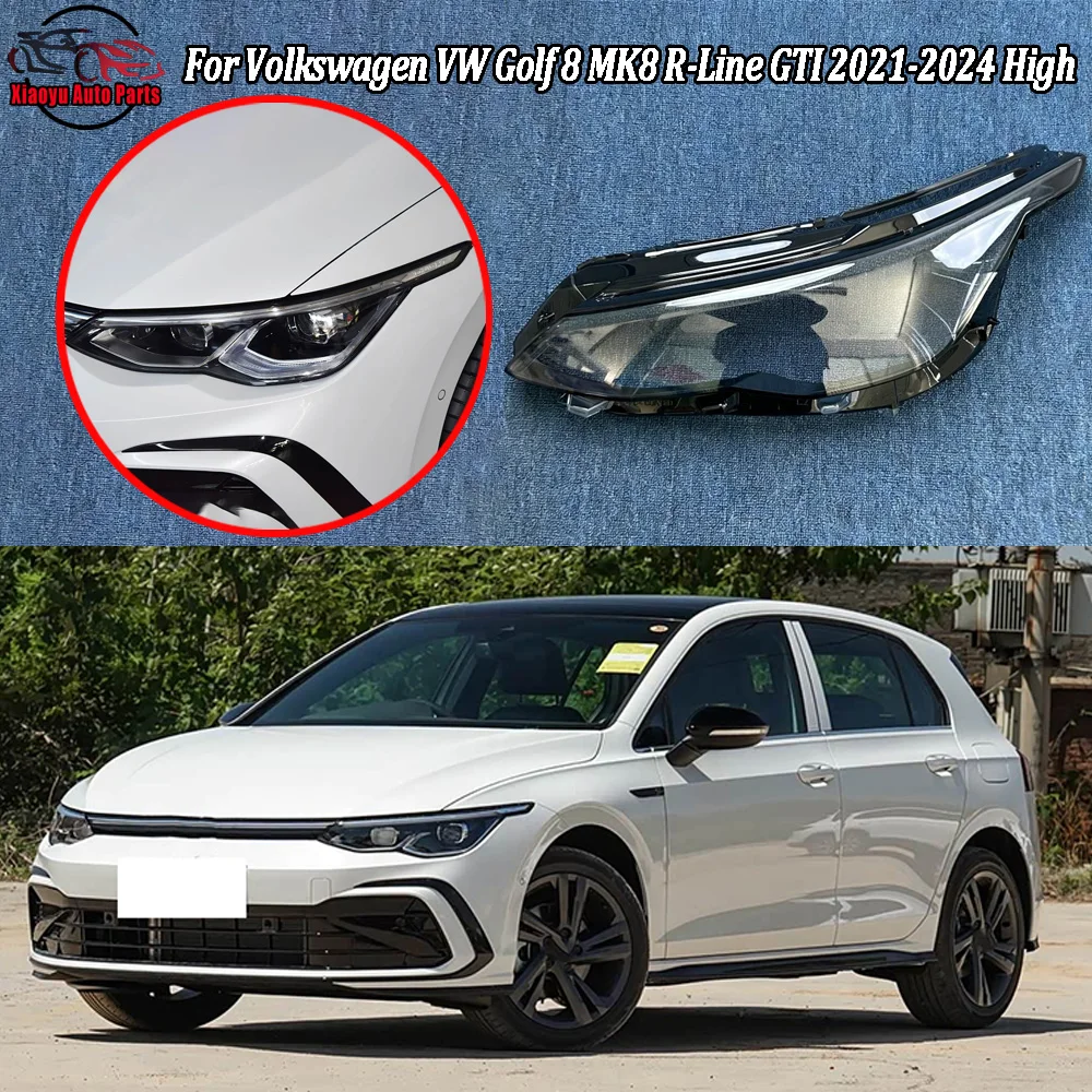 Headlamp Cover Transparent Lampshade Headlight Shell Lens Plexiglass 2021 2022-2024 For Volkswagen VW Golf 8 MK8 R-Line GTI High
Headlamp Cover Transparent Lampshade Headlight Shell Lens Plexiglass 2021 2022-2024 For Volkswagen VW Golf 8 MK8 R-Line GTI High