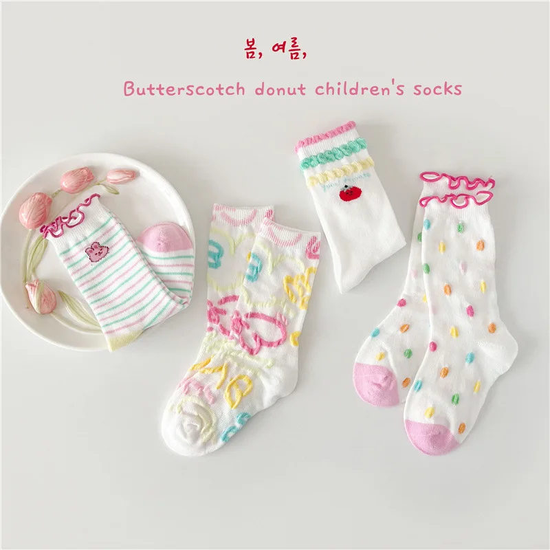 4 Pairs Socks Girls Spring Autumn Medium Socks Baby Calf Socks Cotton Cartoon Kids' Socks
4 Pairs Socks Girls Spring Autumn Medium Socks Baby Calf Socks Cotton Cartoon Kids' Socks