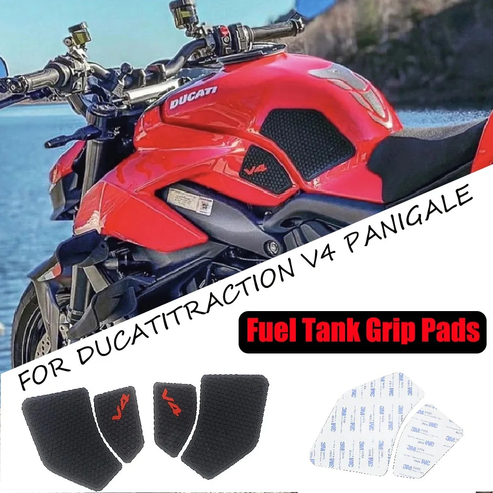 Streetfighter V4 New Style Black Motorcycle Fuel Tank Grip Pads Knee FOR Streetfighter V4 S Panigale V4 S 2020 2019
Streetfighter V4 New Style Black Motorcycle Fuel Tank Grip Pads Knee FOR Streetfighter V4 S Panigale V4 S 2020 2019