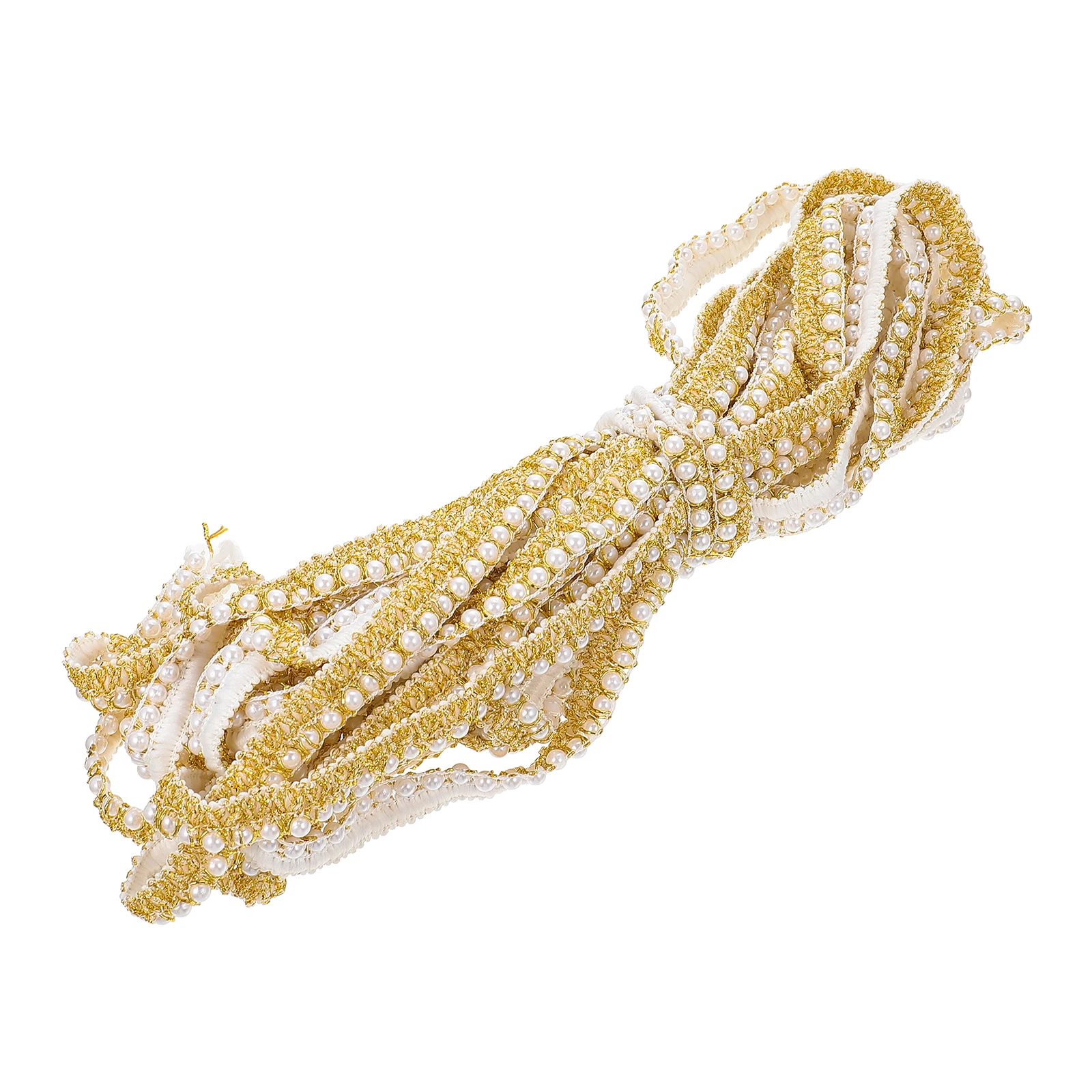 Webbing Ribbons Elegant Pearl Trim Decorative Clothes DIY Supplies Lace Edge Flat Clothing Accessories Pearl Ribbon for Garment
Webbing Ribbons Elegant Pearl Trim Decorative Clothes DIY Supplies Lace Edge Flat Clothing Accessories Pearl Ribbon for Garment