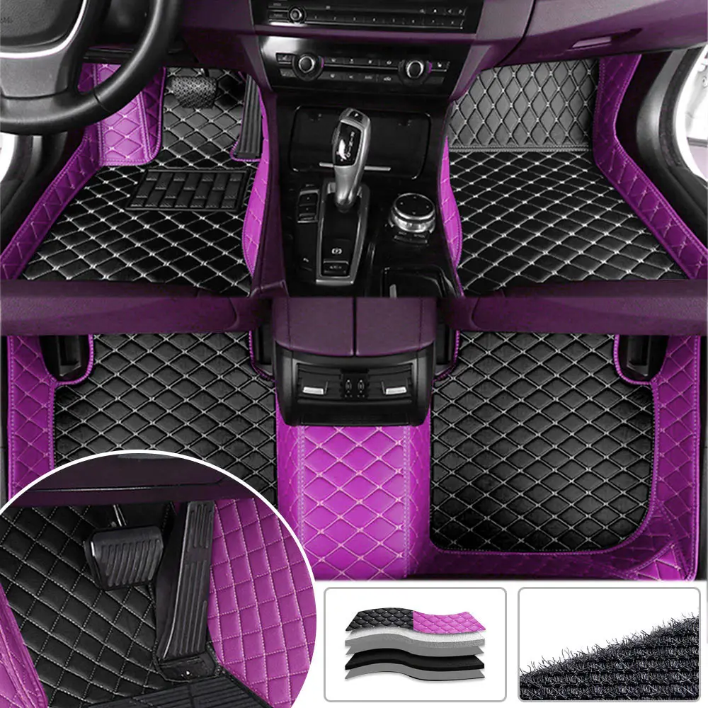Leather Car Floor Mats Full Set For ACURA MDX RDX ZDX RL TL CDX ILX TLX TSX RSX Carpets Auto Foot Pads
Leather Car Floor Mats Full Set For ACURA MDX RDX ZDX RL TL CDX ILX TLX TSX RSX Carpets Auto Foot Pads