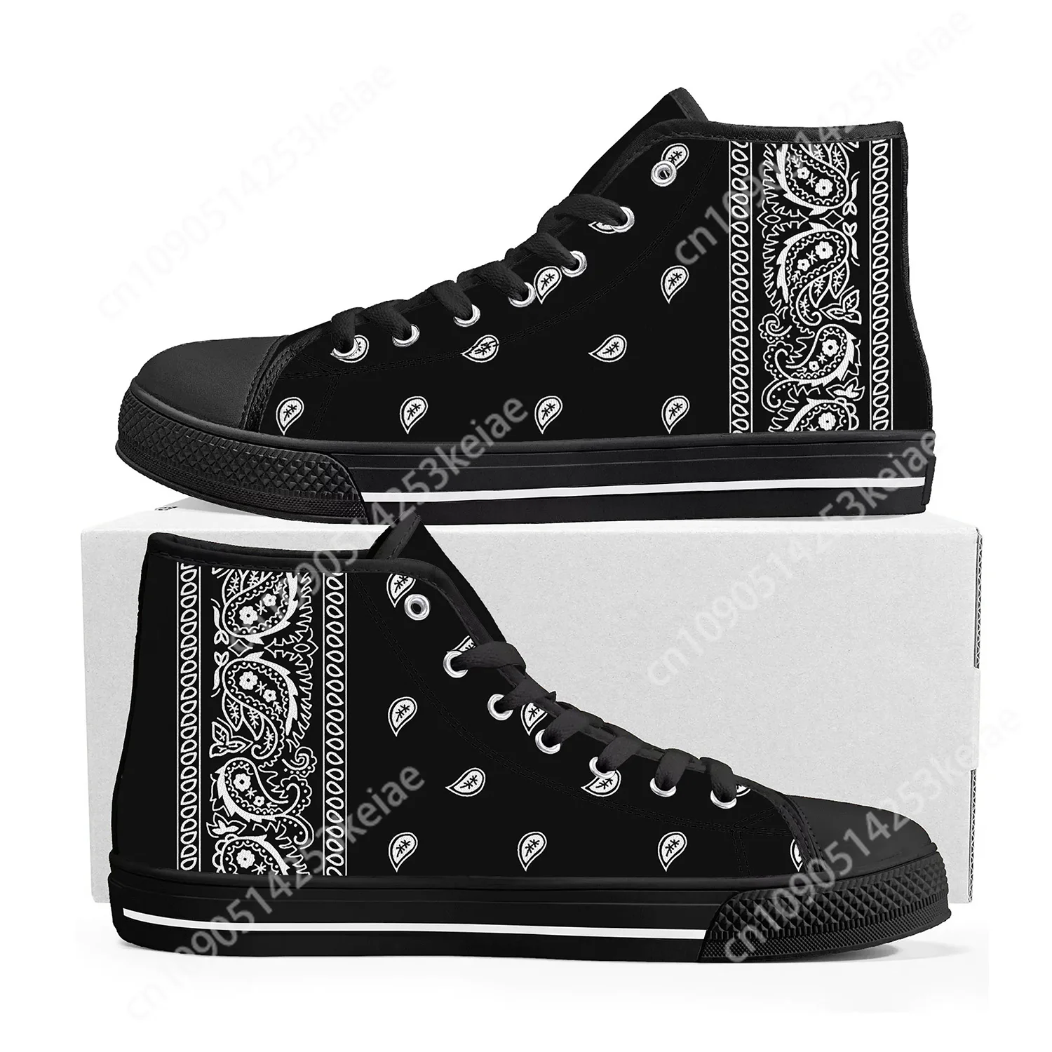 Bandana Paisley High Top Sneakers Mens Womens Teenager Black White Red Blue Canvas Sneaker couple Shoe Casual Custom Made Shoes
Bandana Paisley High Top Sneakers Mens Womens Teenager Black White Red Blue Canvas Sneaker couple Shoe Casual Custom Made Shoes