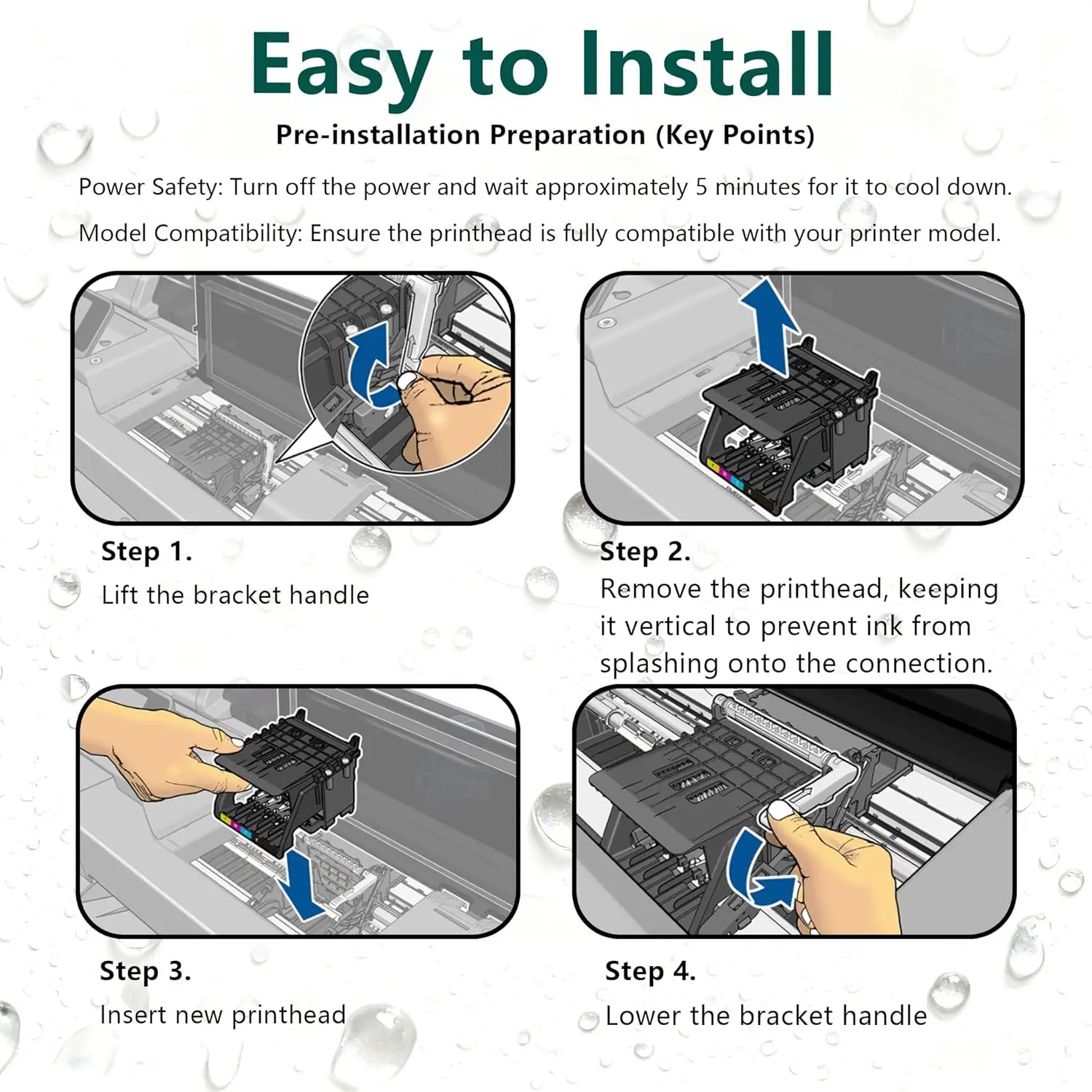 Печатающая головка HP 713, совместимая с принтерами HP DesignJet T210, T230, T250, T630, T650 Studio Plotter, замена головки 3ED58A
Печатающая головка HP 713, совместимая с принтерами HP DesignJet T210, T230, T250, T630, T650 Studio Plotter, замена головки 3ED58A
