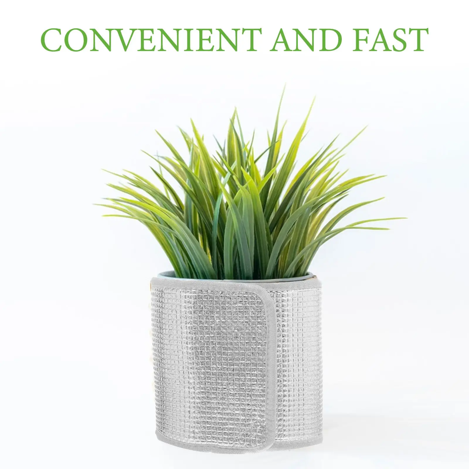 Flower Pot Warm Cover Silver Aluminum Double Sided Insulation Winter Protection Plants Pot Covers Reusable Outdoor
Flower Pot Warm Cover Silver Aluminum Double Sided Insulation Winter Protection Plants Pot Covers Reusable Outdoor