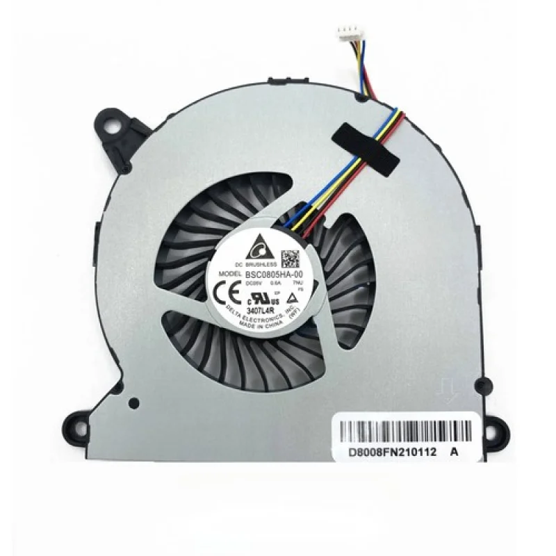 A++For Intel NUC8I7BEH NUC8 I3 I5 I7 CPU Cooling Fan BSC0805HA-00 DC05V 0.60A 4 PIN
A++For Intel NUC8I7BEH NUC8 I3 I5 I7 CPU Cooling Fan BSC0805HA-00 DC05V 0.60A 4 PIN