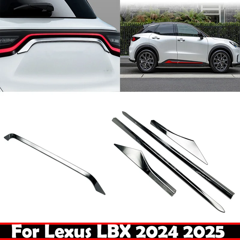 Для Lexus LBX 2024 2025 ABS хромированная крышка корпуса боковой двери, защитная крышка багажника, отделка задних ворот, автомобильные аксессуары 
Для Lexus LBX 2024 2025 ABS хромированная крышка корпуса боковой двери, защитная крышка багажника, отделка задних ворот, автомобильные аксессуары