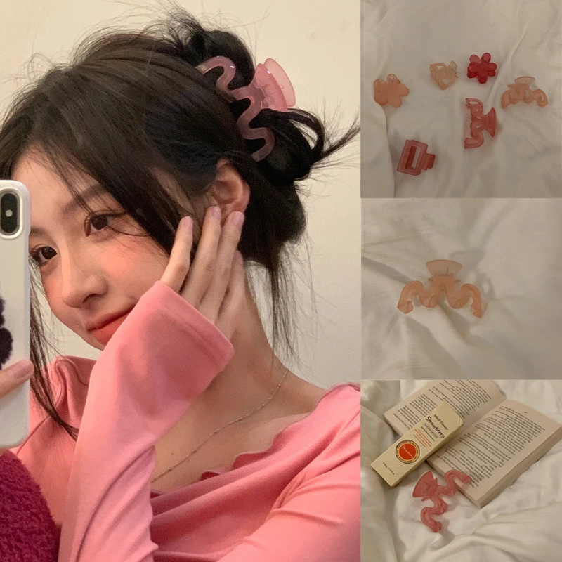 Ruoshui Woman Girls Wave Transparent Hair Claws Clips Hairpins Women Hair Accessories Barrettes Hairgrip Ornaments Headwear
Ruoshui Woman Girls Wave Transparent Hair Claws Clips Hairpins Women Hair Accessories Barrettes Hairgrip Ornaments Headwear