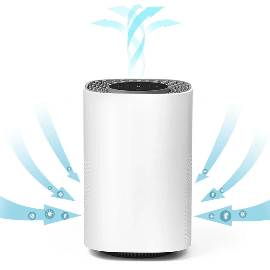 OEM High Quality Newest Smart 3 In 1 Filter Small Home Room Desk Personal Air Purifier
OEM High Quality Newest Smart 3 In 1 Filter Small Home Room Desk Personal Air Purifier