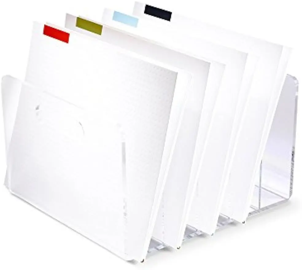 Прозрачный акриловый настольный сортировщик файлов, 10 x 11,5 x 6,5 дюйма. Организуйте папки и документы современного дизайна.
Прозрачный акриловый настольный сортировщик файлов, 10 x 11,5 x 6,5 дюйма. Организуйте папки и документы современного дизайна.