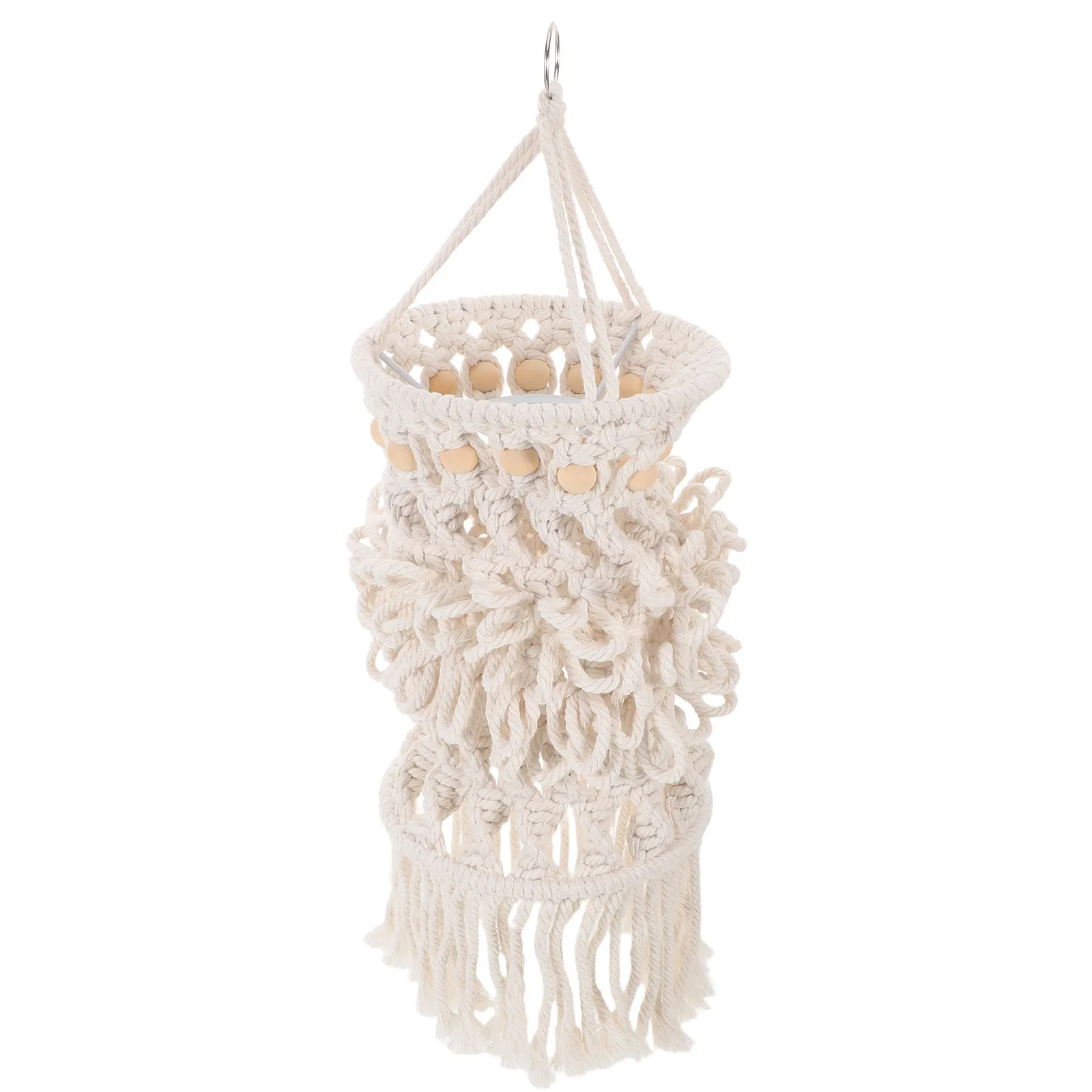 Bohemian Woven Lampshade Handmade Cotton Rope Hanging Light Cover For Bedroom Living Room Nursery Dorm Macrame Pendant
Bohemian Woven Lampshade Handmade Cotton Rope Hanging Light Cover For Bedroom Living Room Nursery Dorm Macrame Pendant