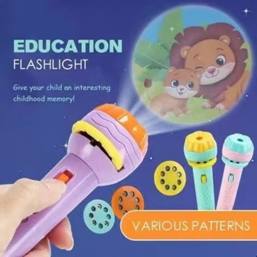 Early education picture recognition fun children's flashlight projection lamp, parent-child interactive toy, hand shadow lamp
Early education picture recognition fun children's flashlight projection lamp, parent-child interactive toy, hand shadow lamp
