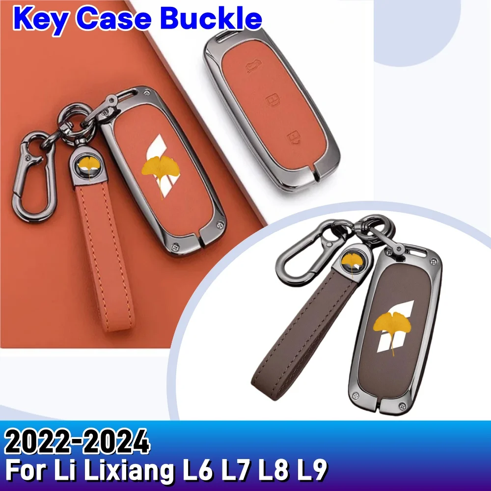 For Li Lixiang L6 L7 L8 L9 2022-2024 Car Styling Premium Key Case Buckle High-end Minimalist Decoration Upgrade Auto Accessories
For Li Lixiang L6 L7 L8 L9 2022-2024 Car Styling Premium Key Case Buckle High-end Minimalist Decoration Upgrade Auto Accessories