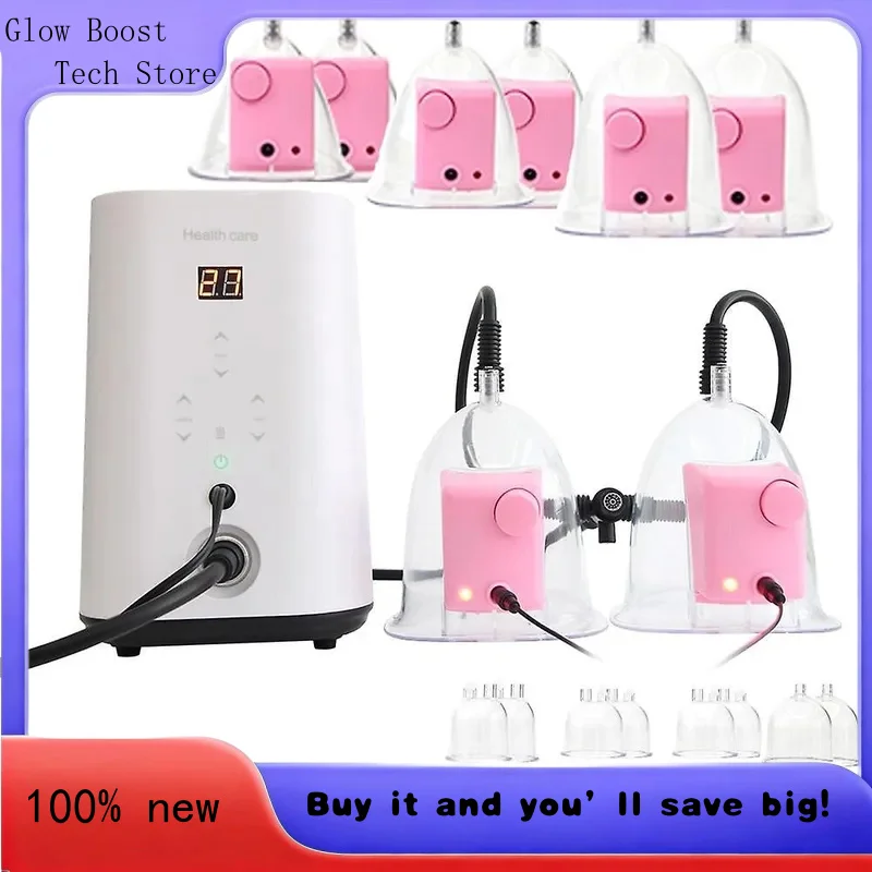 Glow Multifunctional Vacuum Breast Massage Butt Lifting Pumps Heating Therapy Body Massagers Chest Massager Device
Glow Multifunctional Vacuum Breast Massage Butt Lifting Pumps Heating Therapy Body Massagers Chest Massager Device