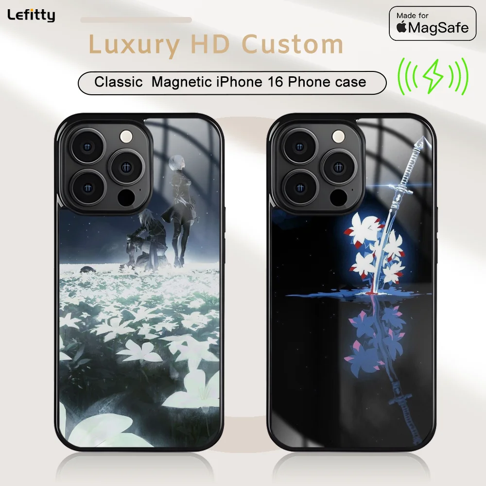Nier Automata Lunar Tear Phone Case For iPhone 16 15 14 13 12 11 Pro Max Plus Mini Magnetic Magsafe Wireless Charging Cover
Nier Automata Lunar Tear Phone Case For iPhone 16 15 14 13 12 11 Pro Max Plus Mini Magnetic Magsafe Wireless Charging Cover