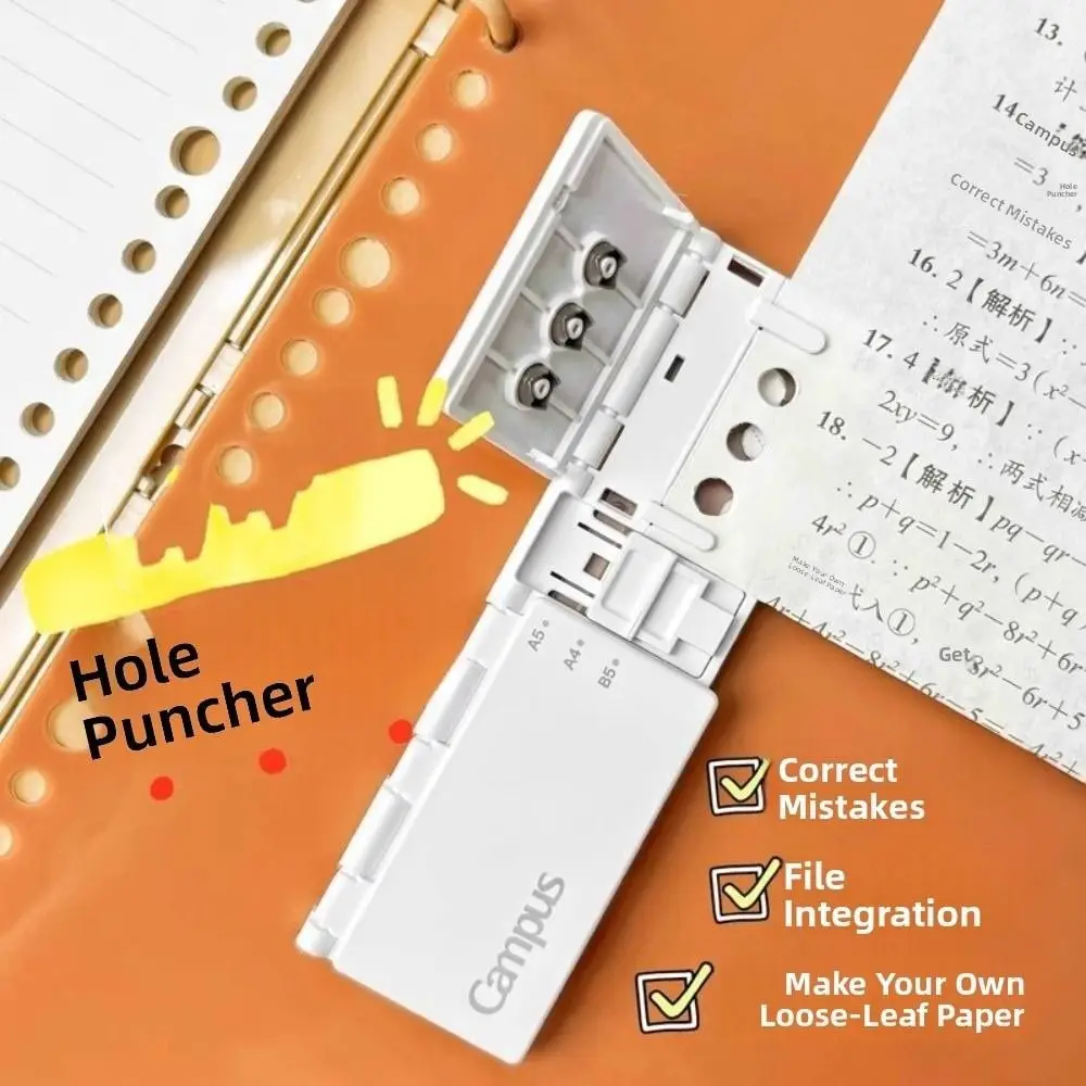 Manual Binding 8-hole Paper Punch DIY Scrafts Loose-leaf Loose-leaf Punch Paper Cutter A4 B5 A5 DIY Hole Punch Office Supply
Manual Binding 8-hole Paper Punch DIY Scrafts Loose-leaf Loose-leaf Punch Paper Cutter A4 B5 A5 DIY Hole Punch Office Supply