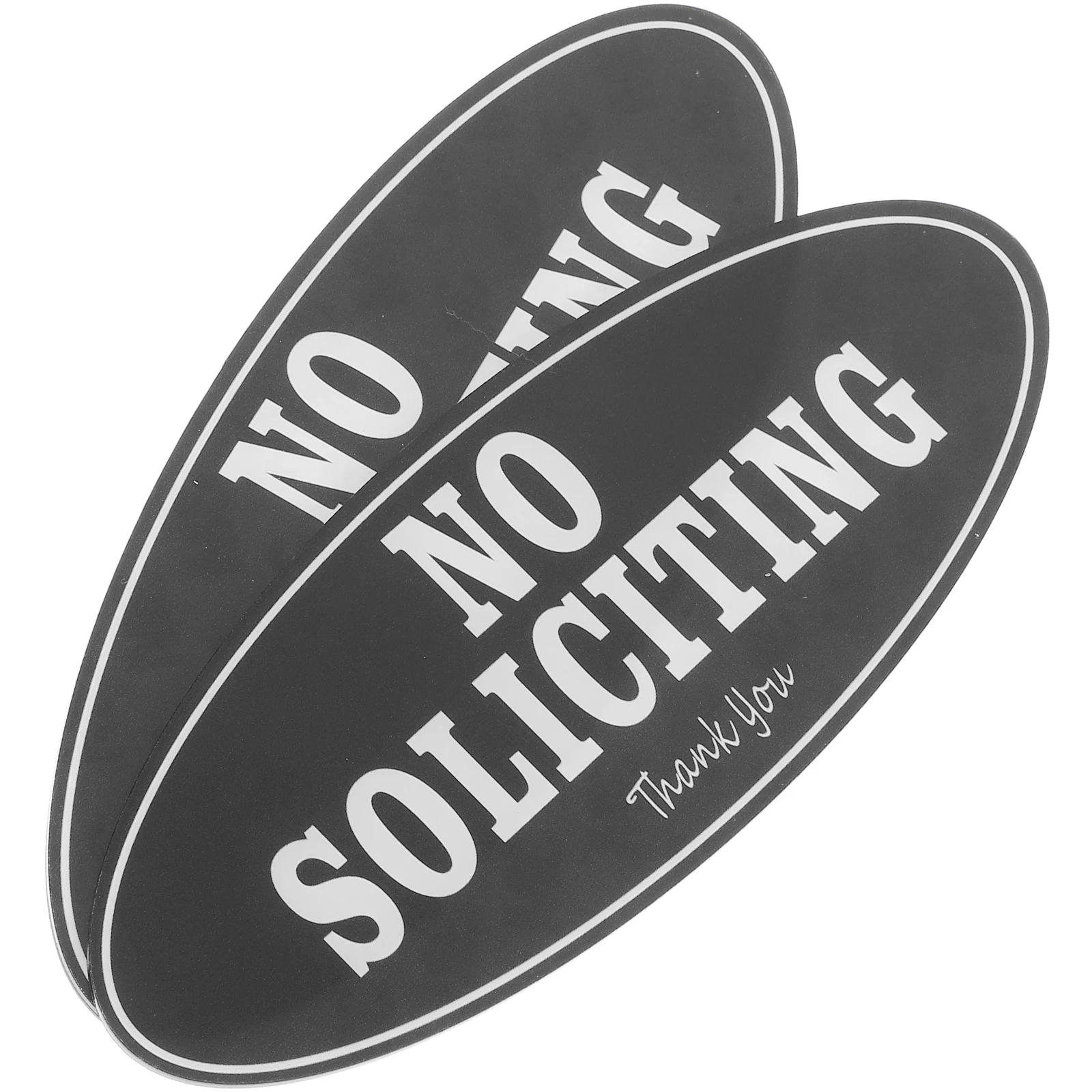 2 No Soliciting Signs 17 8x7cm Black Acrylic Door Signboards Office House Promotional Decor Porch Removable Useful Accessories
2 No Soliciting Signs 17 8x7cm Black Acrylic Door Signboards Office House Promotional Decor Porch Removable Useful Accessories