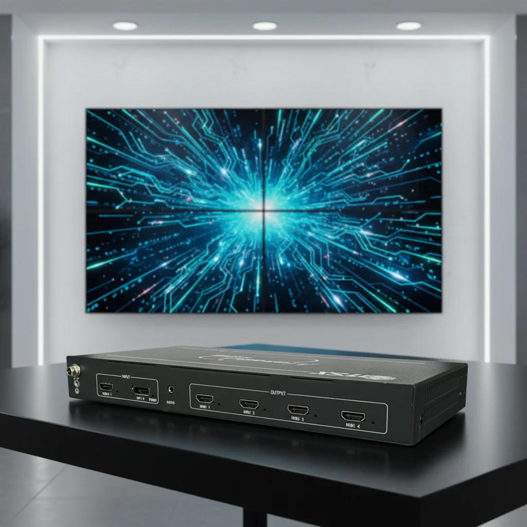 8K60 Multi-Screen Display Controller 4K60 Output for DP Input Multi-Mode Splicing EDID DIP Switch Audio Separation
8K60 Multi-Screen Display Controller 4K60 Output for DP Input Multi-Mode Splicing EDID DIP Switch Audio Separation