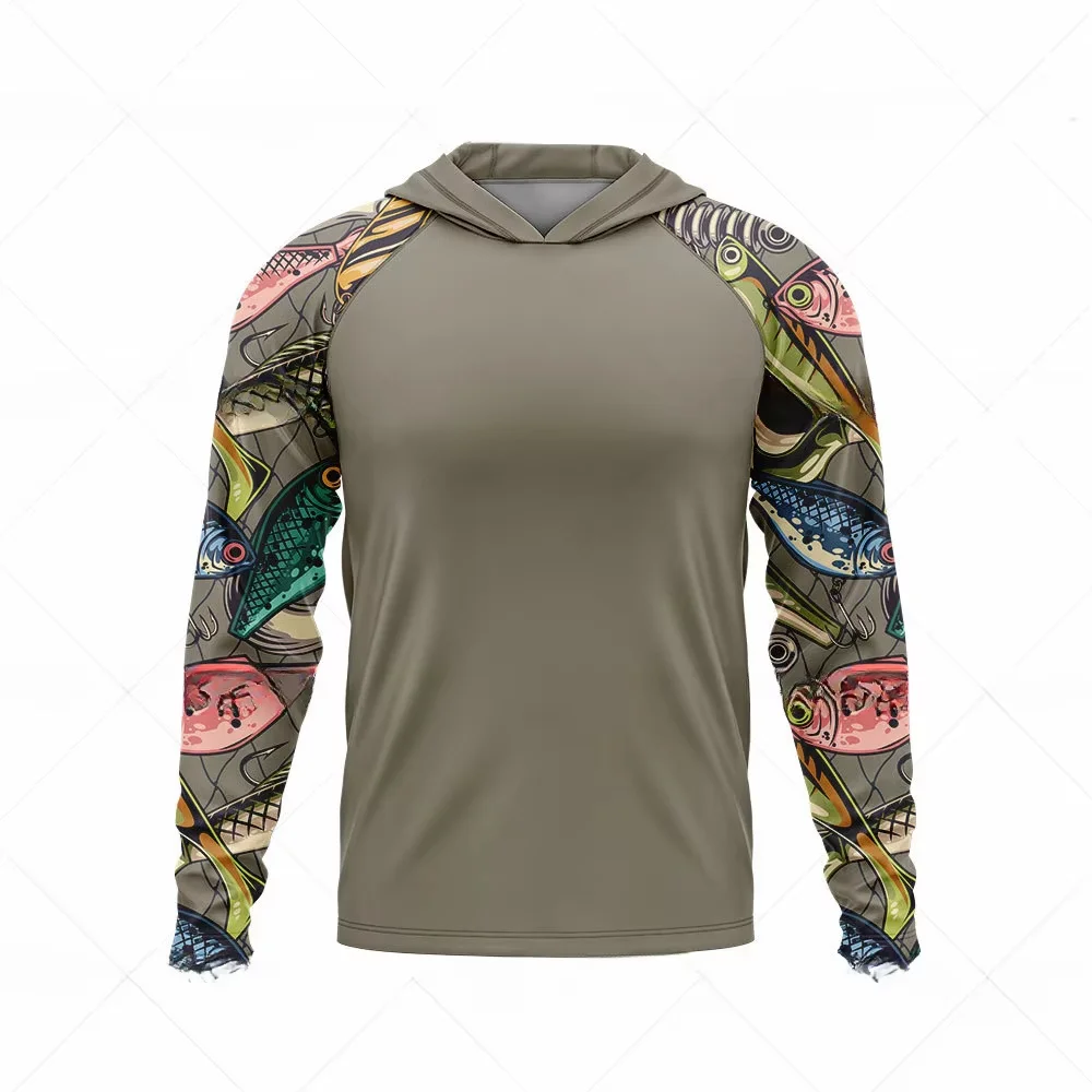 Gear Fishing Apparel Summer Outdoor Men Long Sleeve T Shirt Fish Shirt Sun Protection Breathable Hooded Angling Clothing
Gear Fishing Apparel Summer Outdoor Men Long Sleeve T Shirt Fish Shirt Sun Protection Breathable Hooded Angling Clothing