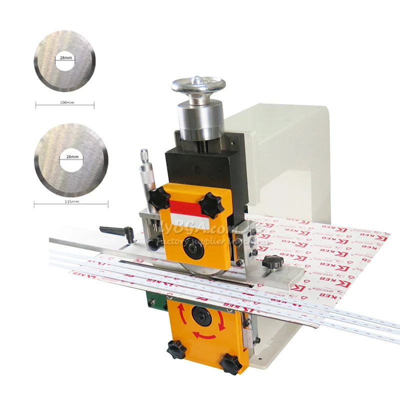 V-CUT PCB Board Cutting Slitting Machine FR4 Circuit Boards Slittier Aluminum Substrate LED Light Strip Slitting Cutter LY-908L
V-CUT PCB Board Cutting Slitting Machine FR4 Circuit Boards Slittier Aluminum Substrate LED Light Strip Slitting Cutter LY-908L