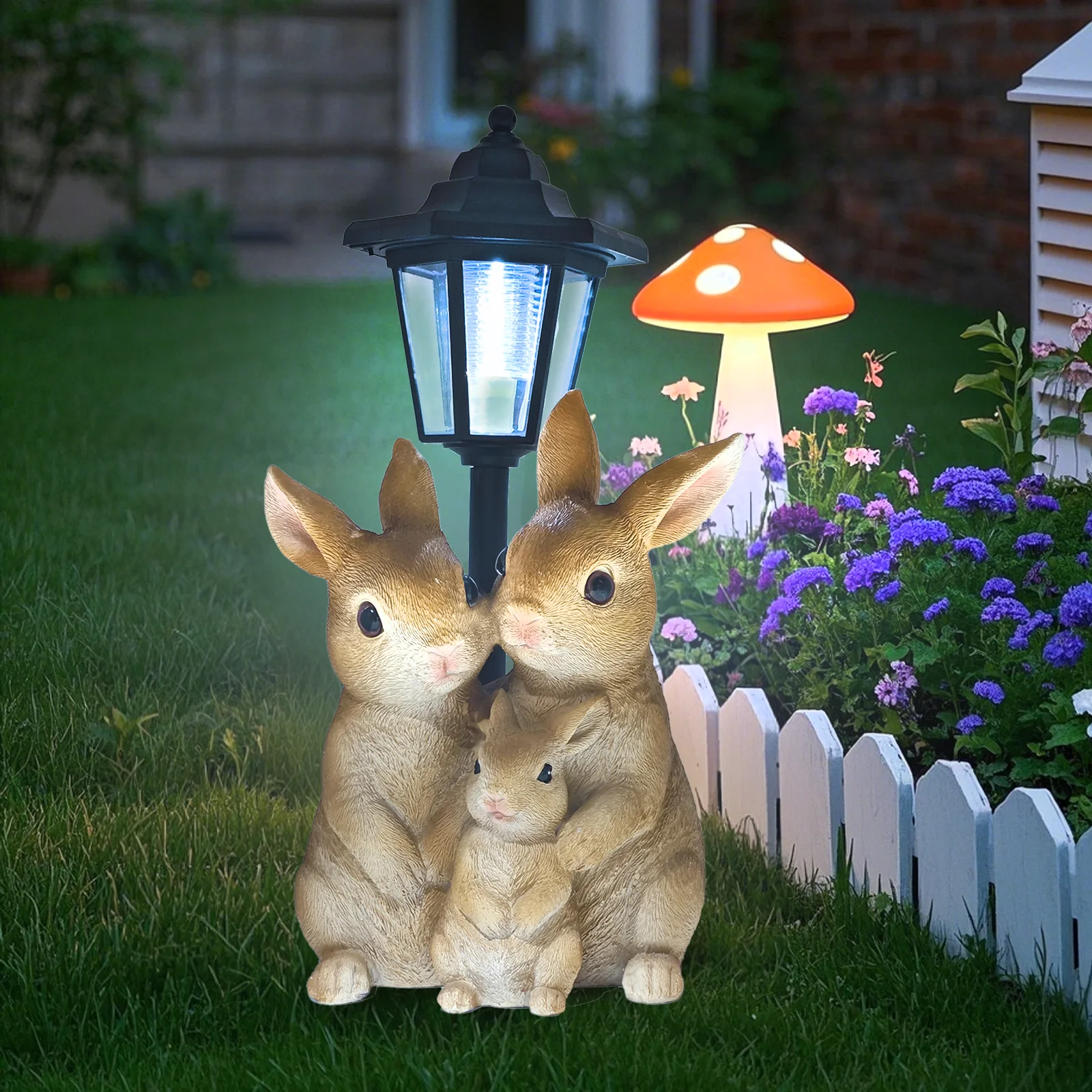 Solar Garden Statues Outdoor Decor,Rabbit Figurines wiht LED Lights Yard Ornaments Women Garden Gifts,Unique Housewarming Gifts
Solar Garden Statues Outdoor Decor,Rabbit Figurines wiht LED Lights Yard Ornaments Women Garden Gifts,Unique Housewarming Gifts