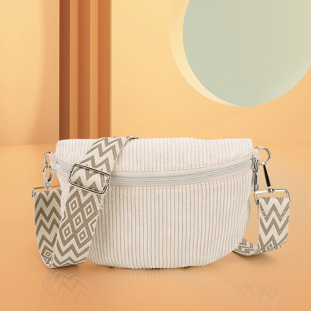Crossbody Bag for Men Women with Adjustable Wide Strap Bum Bag Corduroy Solid Chest Bag Zipper Fanny Pack for Travel Workout
Crossbody Bag for Men Women with Adjustable Wide Strap Bum Bag Corduroy Solid Chest Bag Zipper Fanny Pack for Travel Workout