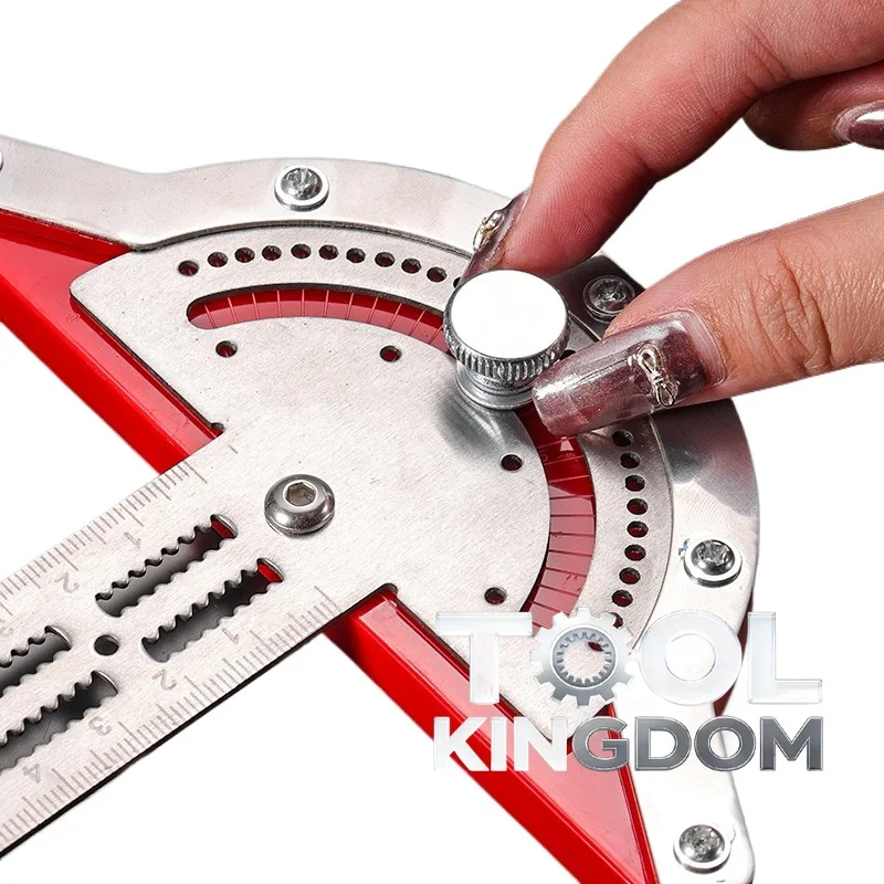 Многофункциональная деревообрабатывающая линейка (1 шт.), с двойной шкалой (дюймы и метрическая), полукруглая, регулируемая, для измерения углов, инструмент для измерения кромок
Многофункциональная деревообрабатывающая линейка (1 шт.), с двойной шкалой (дюймы и метрическая), полукруглая, регулируемая, для измерения углов, инструмент для измерения кромок