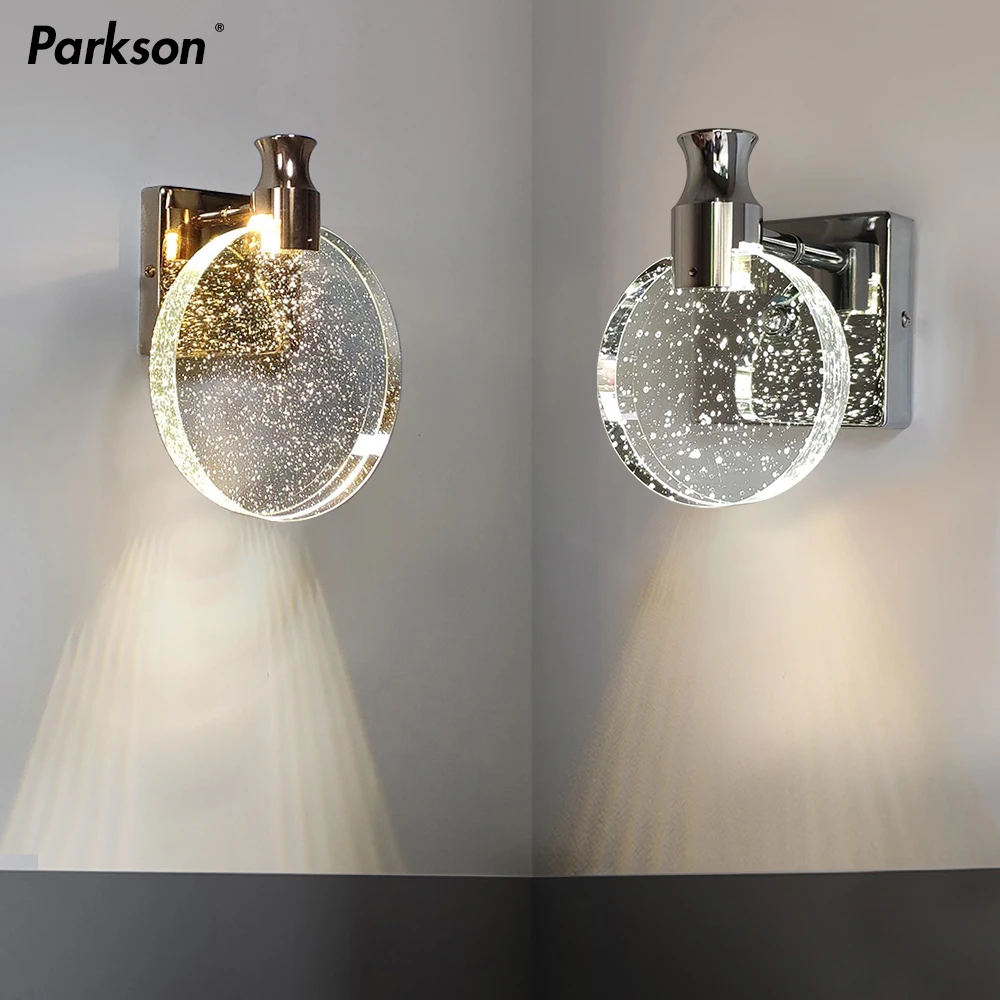 Modern Crystal Wall Lamp Bedroom Bedside Living Room Restaurant Background Wall Aisle Staircase Lamp Wall Led Light Sconce
Modern Crystal Wall Lamp Bedroom Bedside Living Room Restaurant Background Wall Aisle Staircase Lamp Wall Led Light Sconce