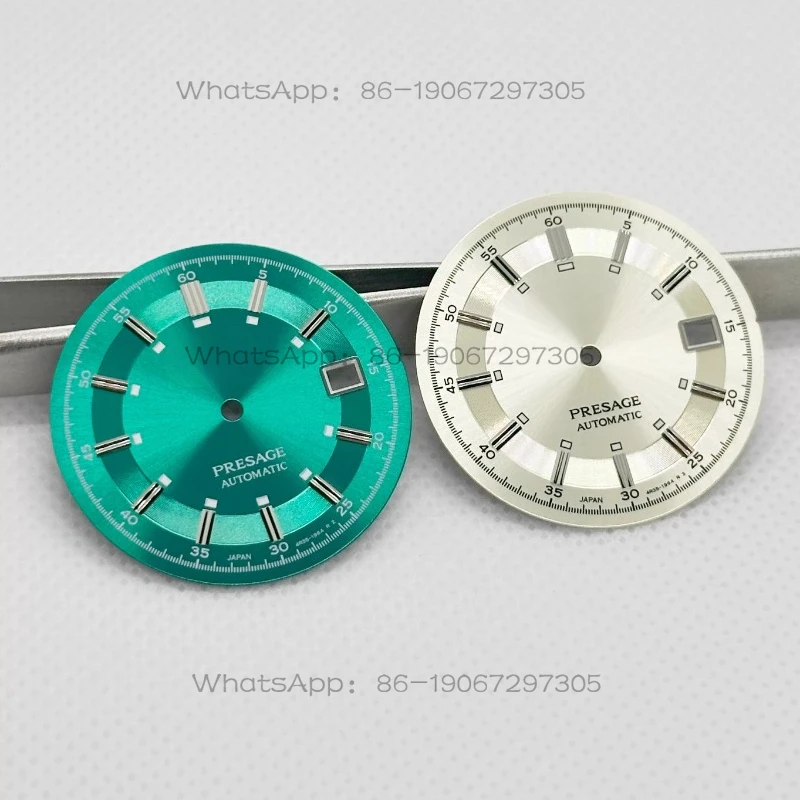 Customized New Log NH35 Dial Diameter 32.5mm Green Luminous Mechanical Watch Modified Sun Pattern Watch Literal Accessories
Customized New Log NH35 Dial Diameter 32.5mm Green Luminous Mechanical Watch Modified Sun Pattern Watch Literal Accessories