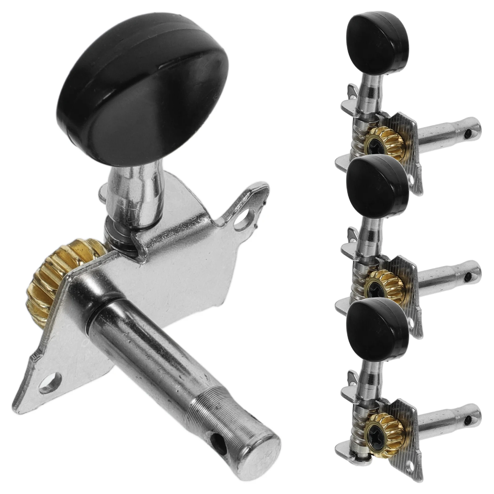 4 Pcs Ukulele Rotation Peg Machine Head Tuners Bass Pegs Heads Guitar Tuning Knob
4 Pcs Ukulele Rotation Peg Machine Head Tuners Bass Pegs Heads Guitar Tuning Knob