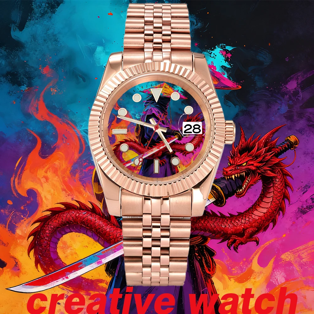 watch Luxury Watch 36mm/39mm case china NH35 men NH35 Watches dial Graffiti Warrior Sapphire Glass Waterproof watch 10ATM
watch Luxury Watch 36mm/39mm case china NH35 men NH35 Watches dial Graffiti Warrior Sapphire Glass Waterproof watch 10ATM