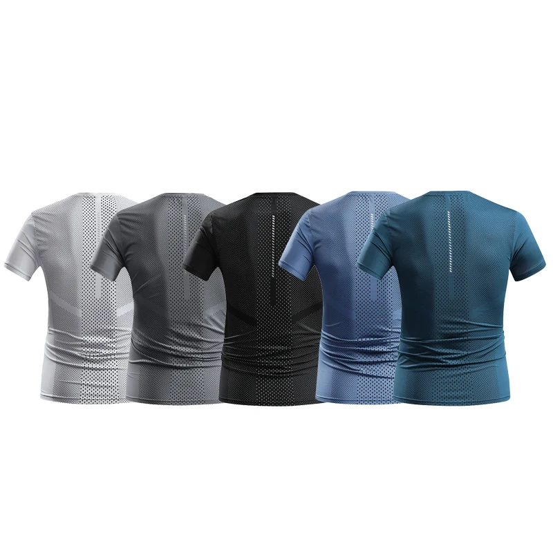 Summer Outdoor Sports Men's Running Fitness Training Breathable Quick Drying Clothes Short Sleeved T-shirts Hiking Camping Tops
Summer Outdoor Sports Men's Running Fitness Training Breathable Quick Drying Clothes Short Sleeved T-shirts Hiking Camping Tops