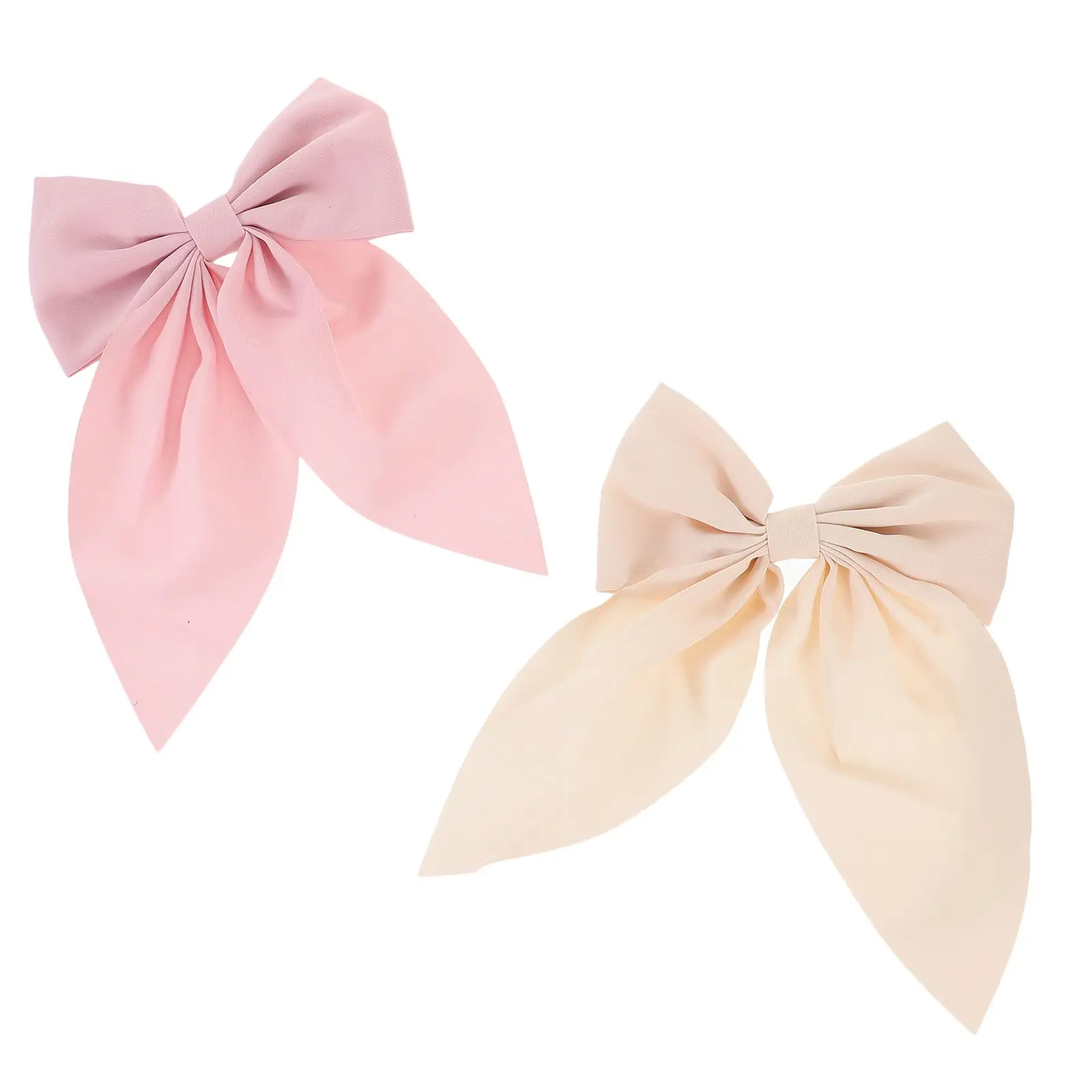 2 Pcs Large Bow Clips for Girls Simple Delicate Lightweight Easy Use Holds Without Pulling Suitable
2 Pcs Large Bow Clips for Girls Simple Delicate Lightweight Easy Use Holds Without Pulling Suitable