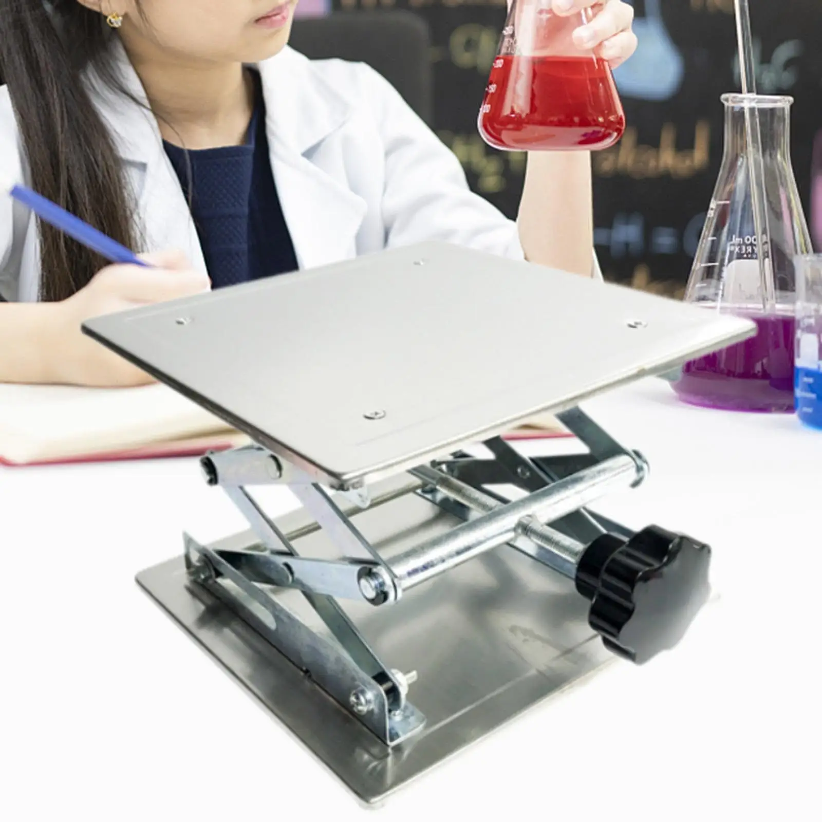 Lab Stand Platform DIY Technology Experiment Toy Lifting Platform Portable Stable Developing Toy
Lab Stand Platform DIY Technology Experiment Toy Lifting Platform Portable Stable Developing Toy
