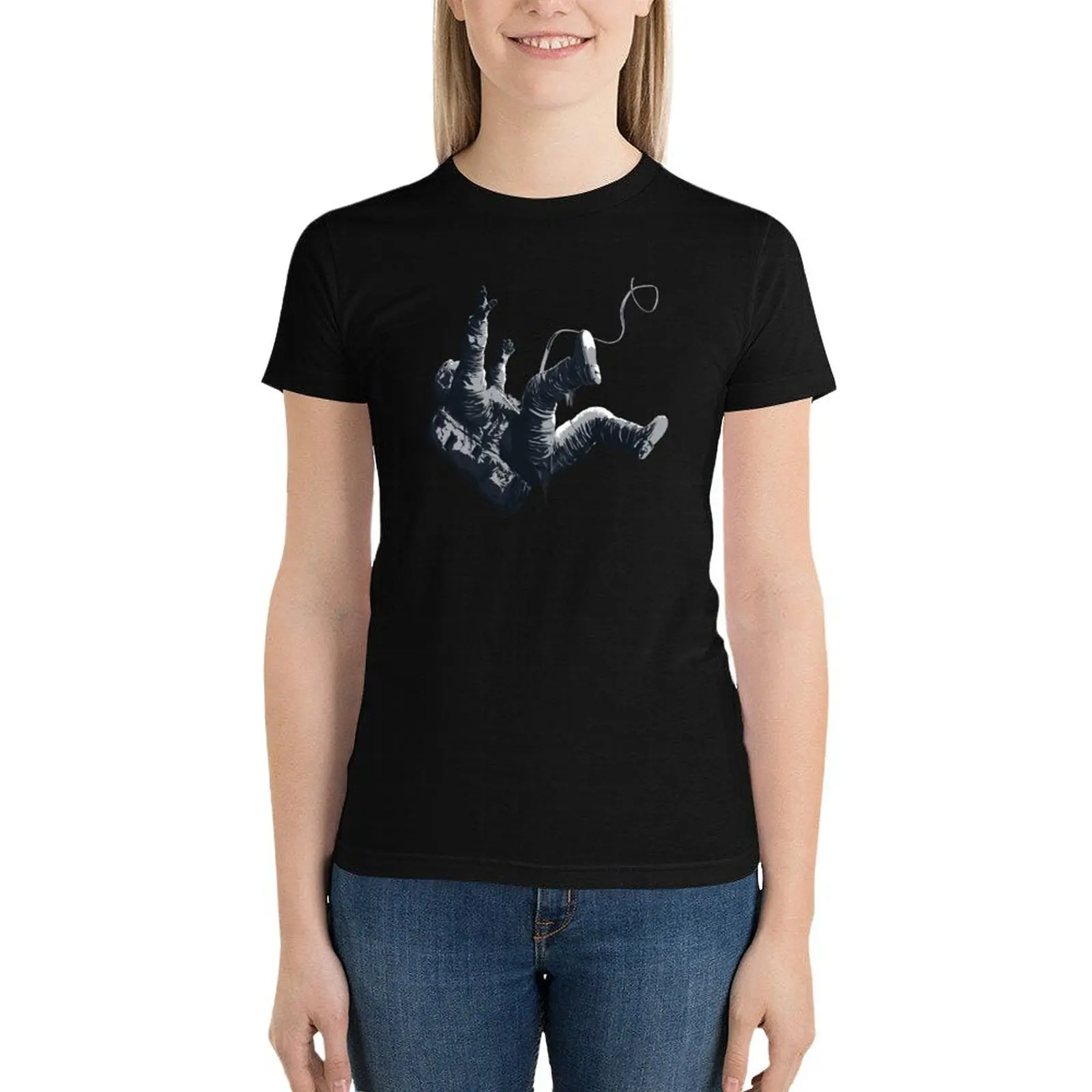 Death By Blackhole - Freefall Astronaut T-Shirt aesthetic clothes tops Summer Women's clothing
Death By Blackhole - Freefall Astronaut T-Shirt aesthetic clothes tops Summer Women's clothing