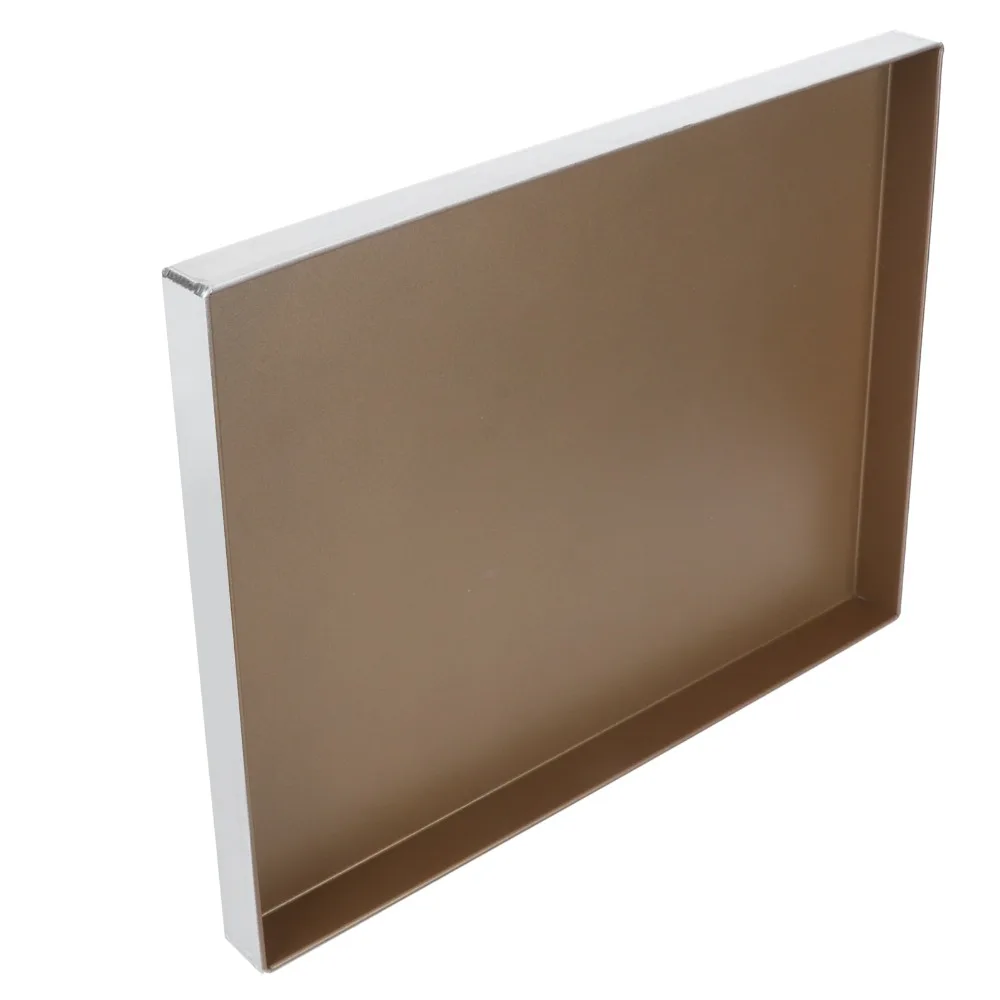 Aluminum Alloy Cake Baking Mold Non Stick Right Angle Rectangle Baking Tray Food-Grade Easy to Clean Baking Mold
Aluminum Alloy Cake Baking Mold Non Stick Right Angle Rectangle Baking Tray Food-Grade Easy to Clean Baking Mold