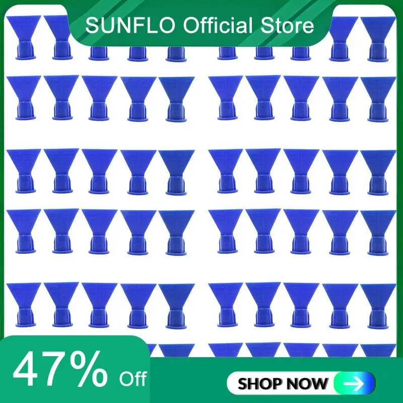 SUNFLO Wave Shape Silicon Cone For Cartridge Caulking Spare Part Nozzle Spray Tip For Sealant Dispenser Syringe Accessory 60Pcs
SUNFLO Wave Shape Silicon Cone For Cartridge Caulking Spare Part Nozzle Spray Tip For Sealant Dispenser Syringe Accessory 60Pcs
