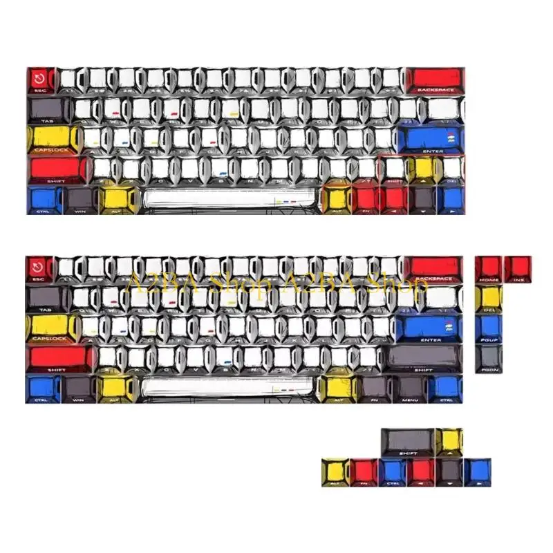 A2BA 64/74Pcs Double Shot Keycaps Customs Keycap Set Dye Sub Side-lit Backlit Keycaps
A2BA 64/74Pcs Double Shot Keycaps Customs Keycap Set Dye Sub Side-lit Backlit Keycaps