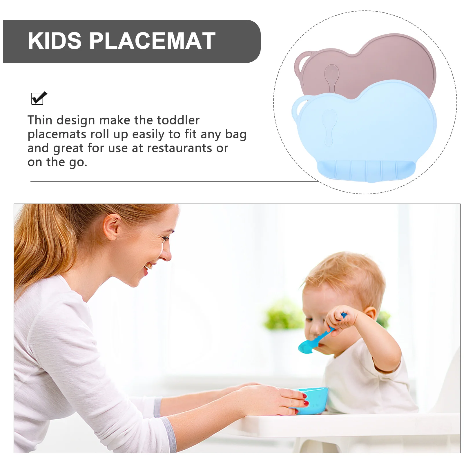 2Pcs Food Catching Silicone Placemat Non-Slip Suction Kids Placemat Heat Resistant Baby Table Mat for Nursery Kindergarten
2Pcs Food Catching Silicone Placemat Non-Slip Suction Kids Placemat Heat Resistant Baby Table Mat for Nursery Kindergarten