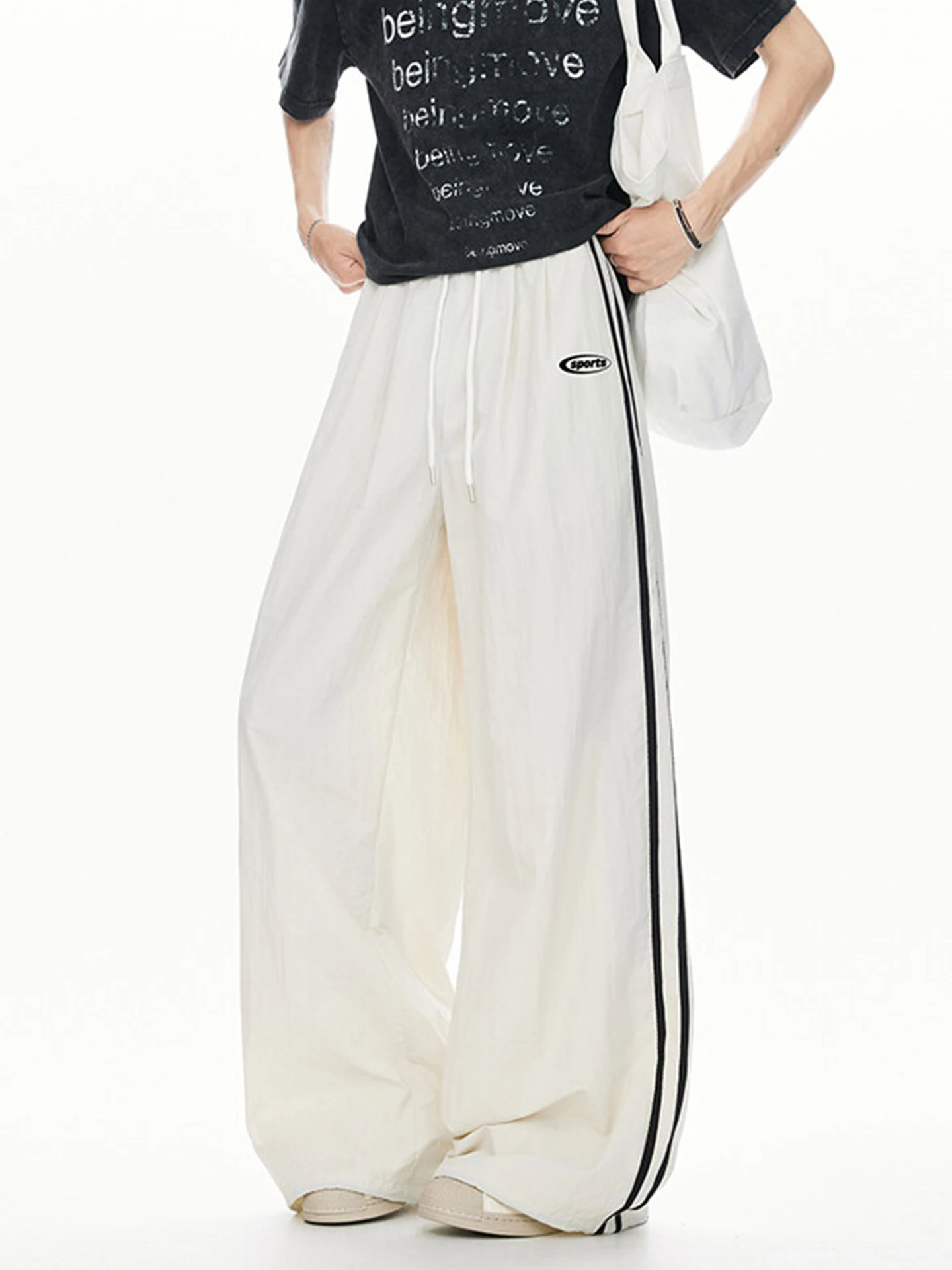 American Stripe Ice Silk Casual Pants Men Summer Thin Faion Cool Sensation Qui Dry High Street Haome Straight Leg Long...
American Stripe Ice Silk Casual Pants Men Summer Thin Faion Cool Sensation Qui Dry High Street Haome Straight Leg Long...