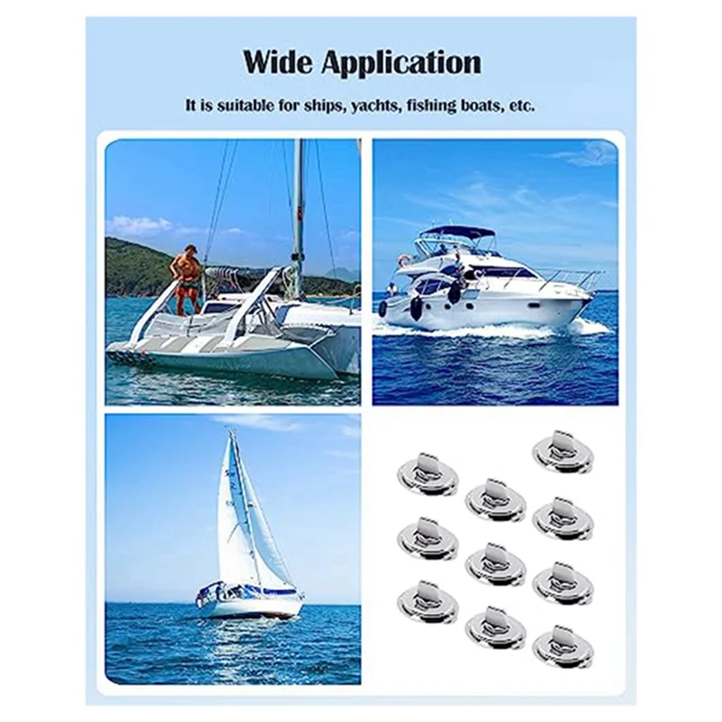 Twist Lock Common Sense Fastener, Metal Turn Buttons for Boats, Sailboats, RVs, Dinghies and Caravans (10PC)
Twist Lock Common Sense Fastener, Metal Turn Buttons for Boats, Sailboats, RVs, Dinghies and Caravans (10PC)