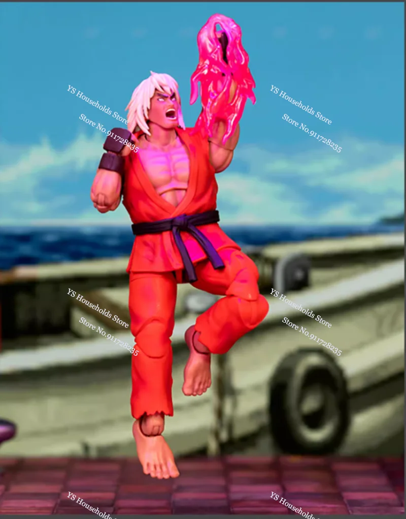 Jada Toys Street Fighter Violent Ken Фигурка 1/12 Красная Белая Версия 6-дюймовые подвижные суставы Коллекционная модель солдата Кукла
Jada Toys Street Fighter Violent Ken Фигурка 1/12 Красная Белая Версия 6-дюймовые подвижные суставы Коллекционная модель солдата Кукла