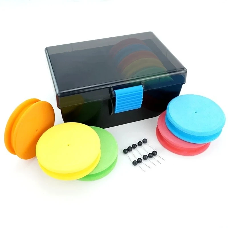 2026 Hirisi EVA Foam round Fishing Line Spools Main Line Organizer for Fishing Rigs Line Storage Compact Fishing Tool
2026 Hirisi EVA Foam round Fishing Line Spools Main Line Organizer for Fishing Rigs Line Storage Compact Fishing Tool