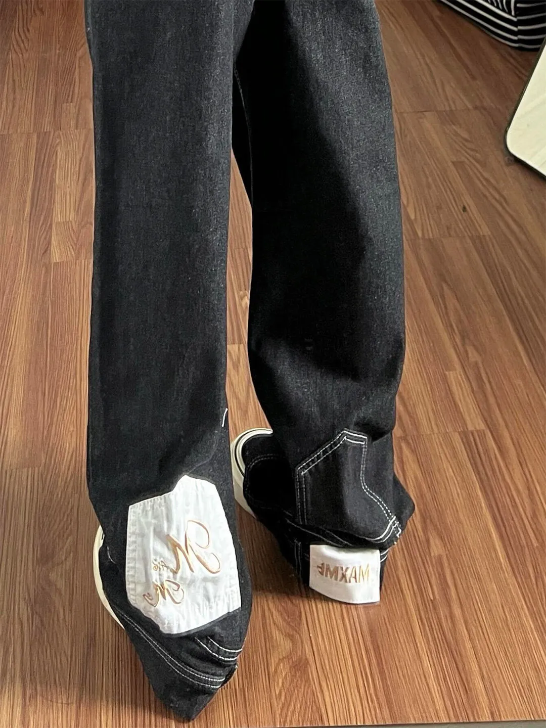 Inverted Hair Knife Straight Leg Jeans Men's Design Sensation Small Audience Micro Flare Pants Original Cowhide Denim
Inverted Hair Knife Straight Leg Jeans Men's Design Sensation Small Audience Micro Flare Pants Original Cowhide Denim