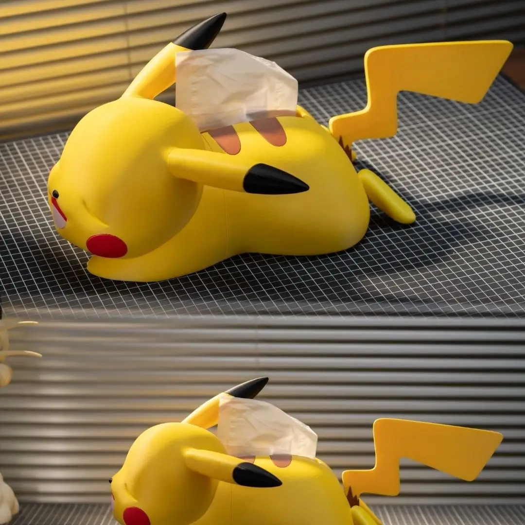Pikachu Tissue Box Cartoon Anime Peripheral Tissue Storage Box Tail Shows Remaining Tissue Quantity Home Decor
Pikachu Tissue Box Cartoon Anime Peripheral Tissue Storage Box Tail Shows Remaining Tissue Quantity Home Decor