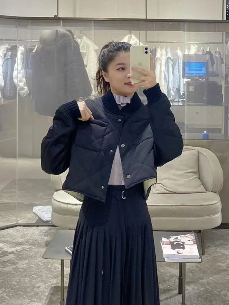 Faionable Retro ort Cotton Jaet Women's Casual Warmth Outerwear Commute Sle Loose Fit Single Button Closure Pure Color
Faionable Retro ort Cotton Jaet Women's Casual Warmth Outerwear Commute Sle Loose Fit Single Button Closure Pure Color