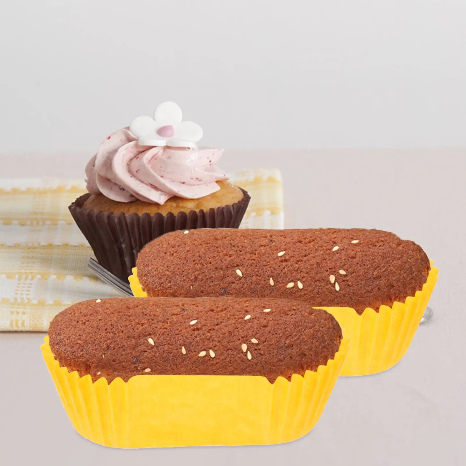 Cake Cups Paper Foil Baking Liner Oval Tray Pastry Shaped Cup Grease Proof Liners Bread Paper High Quality Food Grade Safe
Cake Cups Paper Foil Baking Liner Oval Tray Pastry Shaped Cup Grease Proof Liners Bread Paper High Quality Food Grade Safe