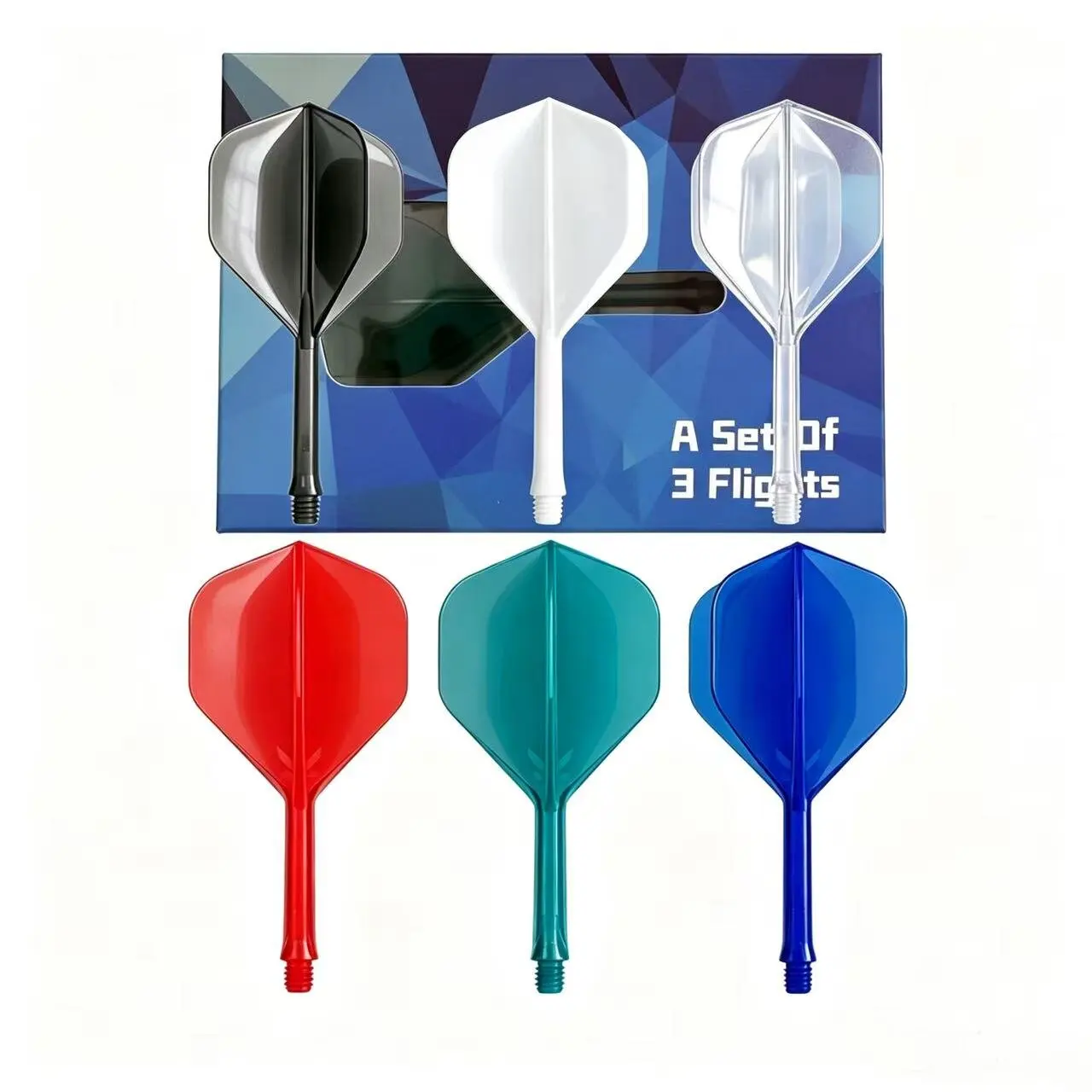 WEDARTER Integrated Dart Shaft and Flight,Big Wing Shape Set of 3 Pcs-Transparent Color,Dart Accessories
WEDARTER Integrated Dart Shaft and Flight,Big Wing Shape Set of 3 Pcs-Transparent Color,Dart Accessories